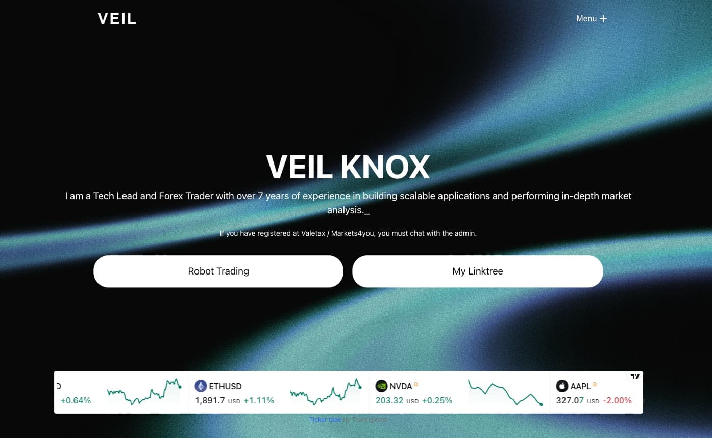 VeilKnox - Forex Trading Platform (Click to preview)